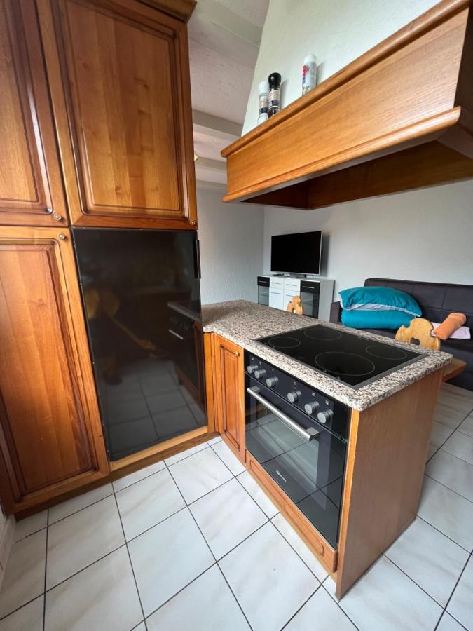 Tiny Apartment With Amazing View, Garden & Terras Schattdorf Extérieur photo